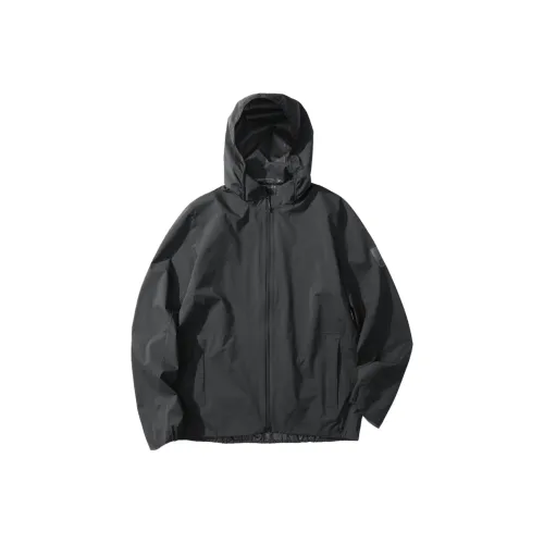 Jack Wolfskin Городская жизнь Путешествие Коммутирование Поход Водонепроницаемый Ветрозащитный And Вода Репеллент Ветровка Мужской