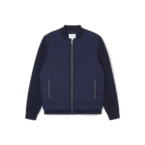 Пуховая куртка LACOSTE Collaboration Мужская Темно-синяя