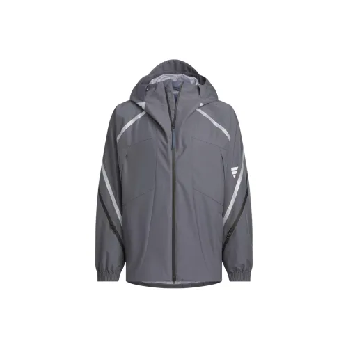 Adidas FOS FUSTL P JKT6 Куртка Мужская Темно-Серый