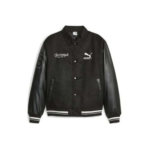 PUMA Мужские черные куртки