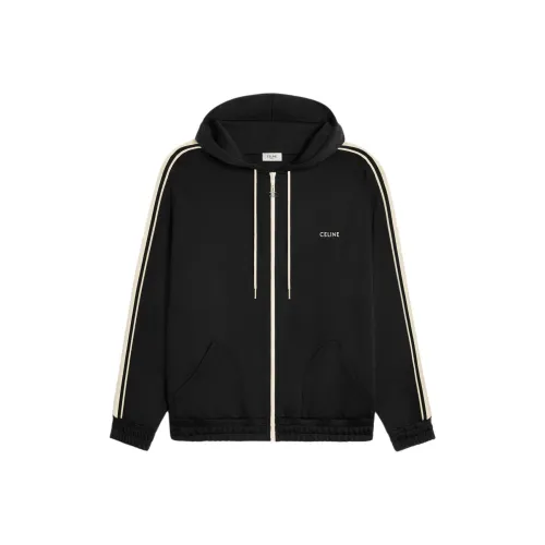CELINE SS24 Куртки Пальто Мужской Черный