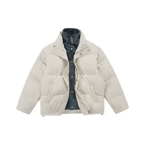 ALang Studio Хлопковый пуховик Унисекс Белый