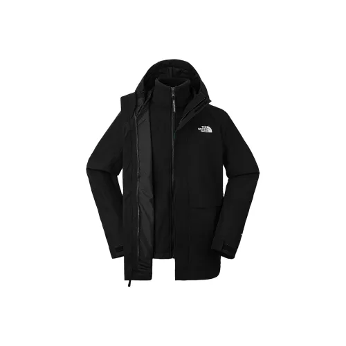 THE NORTH FACE Urban Exploration FW24 Водонепроницаемый и Ветрозащитный для сохранения тепла Ветровка Унисекс Космический черный