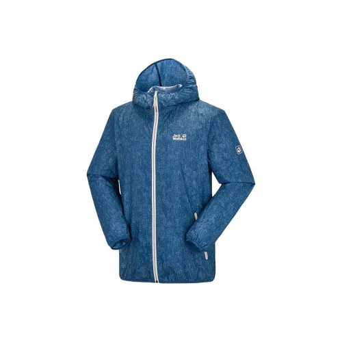 JACK WOLFSKIN City Outdoor Collection Темно-синий Цветочный/7523 Мужская защита от солнца Одежда