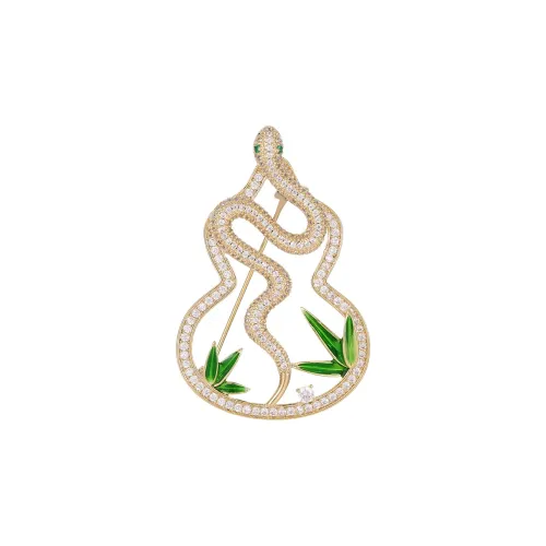 Фиолетовый медный сплав броши унисекс