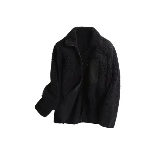 UNIQLO Мужские бархатные куртки черного цвета