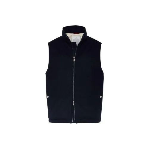 BRUNELLO CUCINELLI Жилет Мужской Navy Синий