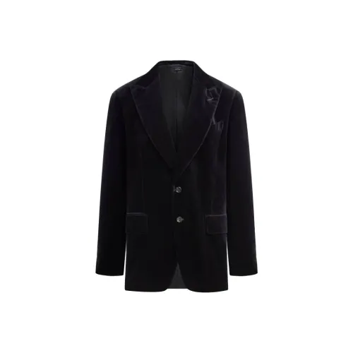 TOM FORD Черное Мужское Пальто