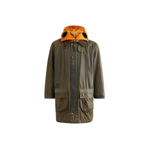 C.P.Company C.P. Company X Barbour FW23 Co Бренд Зеленый Унисекс Куртки