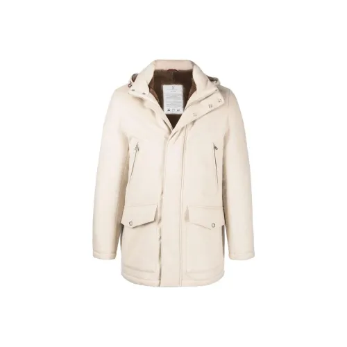 BRUNELLO CUCINELLI Телесный Мужской Пальто