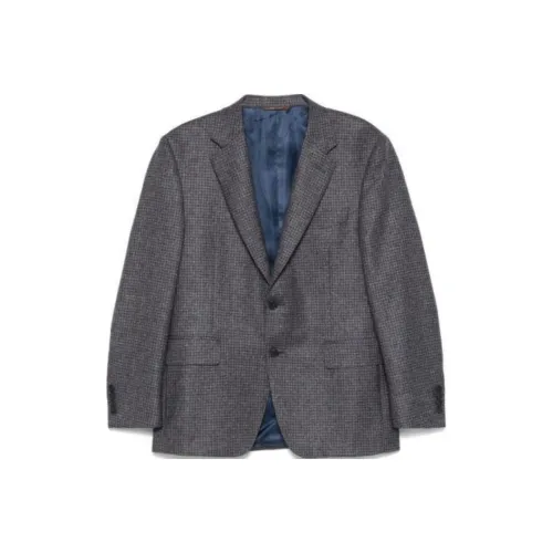 Canali Gray Men's Business Suits Canali Серый Мужской Бизнес Костюмы