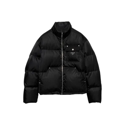 PRADA Мужские черные куртки
