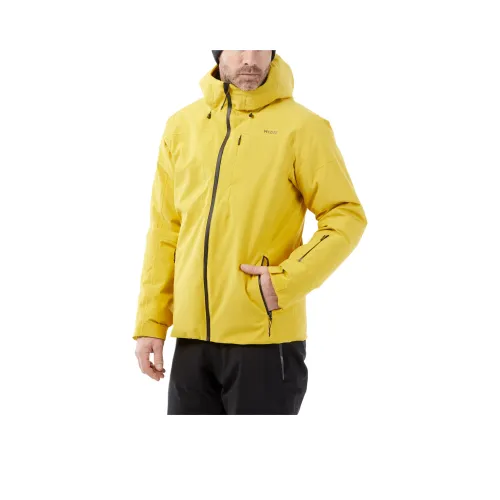 DECATHLON Куртки Пальто Мужской Светлый Имбирно-Желтый