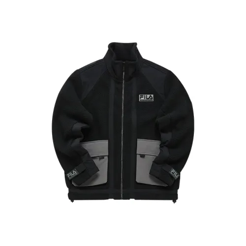 FILA FUSION X White Mountaineering FILA FUSION Sports Lifestyle Series Куртка Мужская Темно-черная