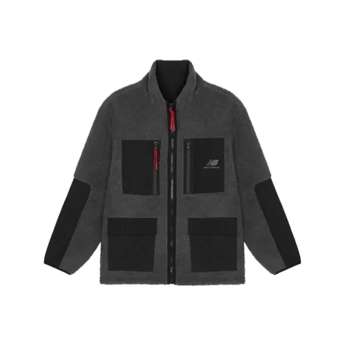 New Balance совместный бренд Черный мужской бархатные куртки
