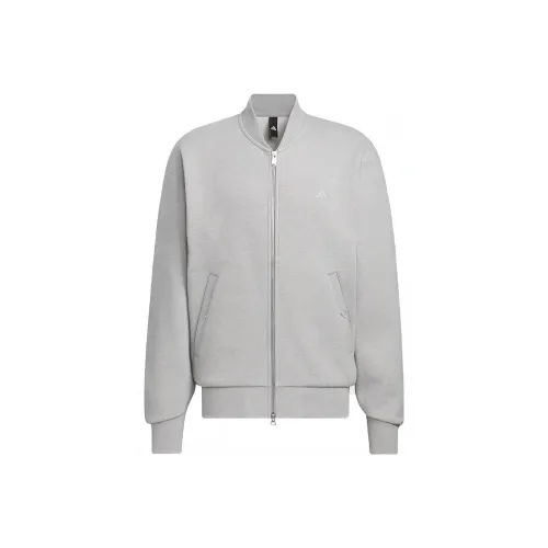 Adidas BOMBER Куртки и Пальто Мужской Средний Фотиния Серый