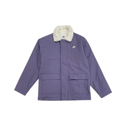 Nike Куртки и Пальто Мужской Фиолетовый