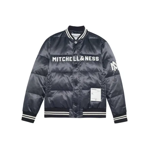 Mitchell Ness Черный Унисекс Пуховики