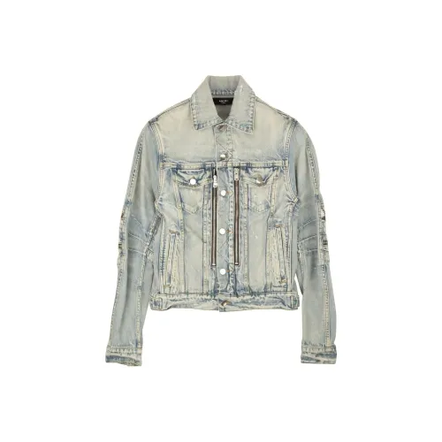 AMIRI Blue Men's Denim Jackets  
AMIRI Синий Мужские Джинсовые Куртки