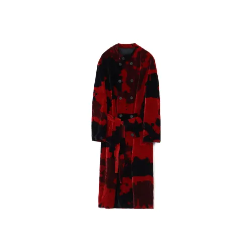 Yohji Yamamoto S'YTE FW23 Пальто Унисекс Новый год Красный