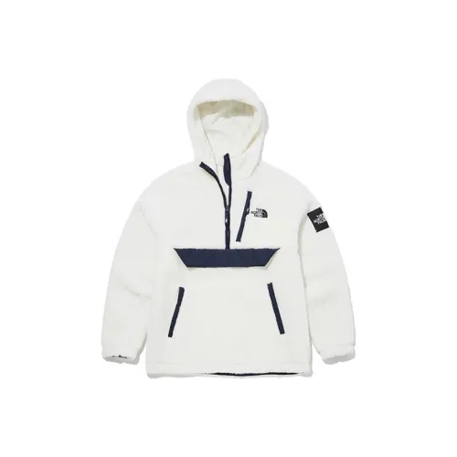 The North Face Белый Унисекс Бархатные куртки