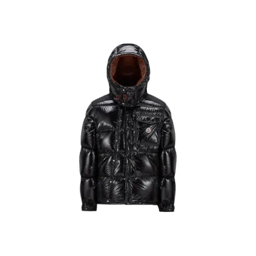 MONCLER FW23 Karakorum Series Черный Мужской Пуховик