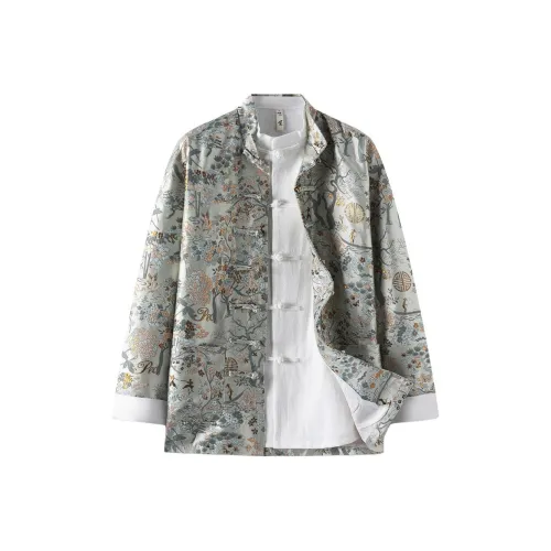 XUANSHENG Куртки и Пальто Мужской Светло-Синий