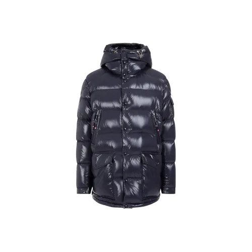 Moncler Chiablese Series Куртки Пальто Зимний Мужской Темно-синий