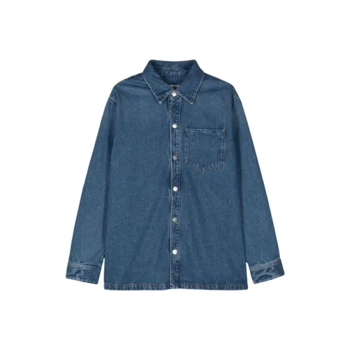 AMIPARIS Denim Jacket Men's Blue