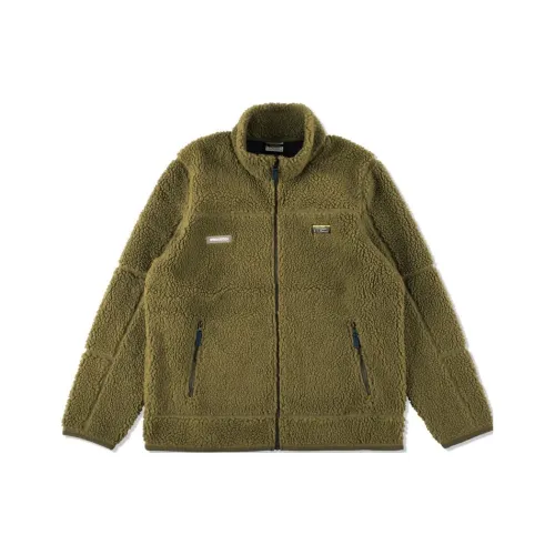 WIND AND SEA x L.L.Bean Бархат Feel Пальто Мужской Оливково-зеленый