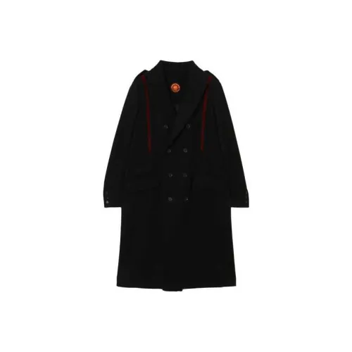 Yohji Yamamoto x Человек-бензопила Sword Devil Пальто Унисекс Черный