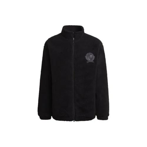 Adidas Originals Мужские бархатные куртки черного цвета