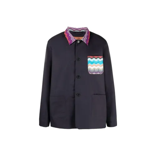 MISSONI Мужские черные куртки