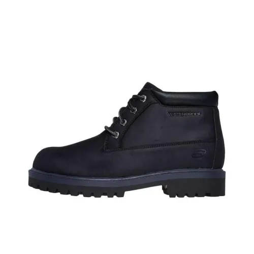 Skechers Relaxed Fit Ботильоны Мужские Черные