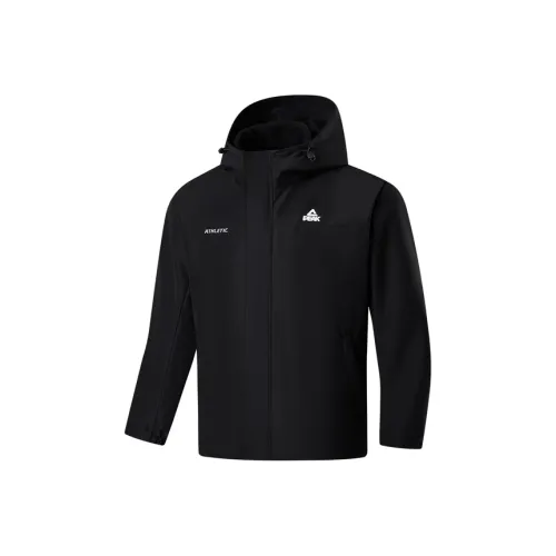 PEAK Ветровка Тренчкот Мужской Черный