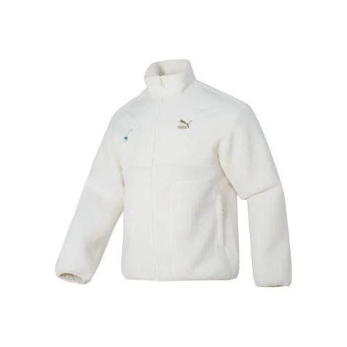 PUMA Velvet Feel Куртка Унисекс Белый