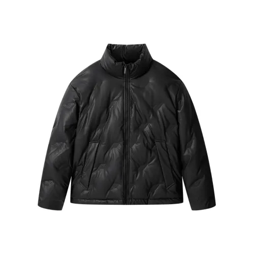 GXG Черный Мужской Пуховик