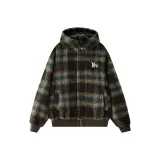 Зелёный Бежевый Клетка