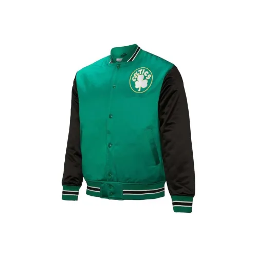 NBA x MITCHELL NESS Boston Celtics Team Куртки и Пальто Мужской Зеленый
