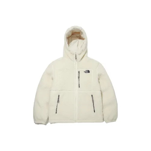 The North Face Бежевый Унисекс Бархатные куртки