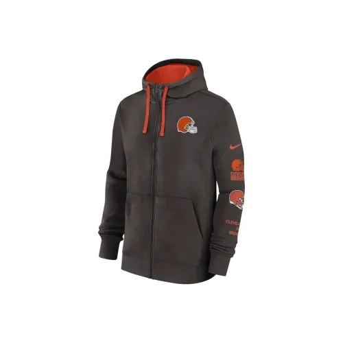 Nike NFLClub FW24 Cleveland Browns Толстовка Мужской Коричневый
