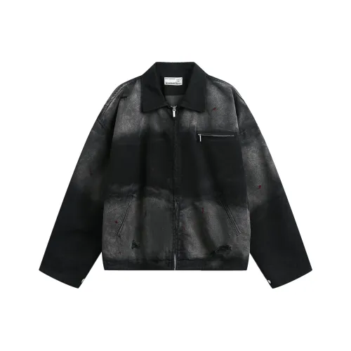 WLNEXT Loose и Trendy Denim Jacket с Cool и Edgy Street Style Unisex