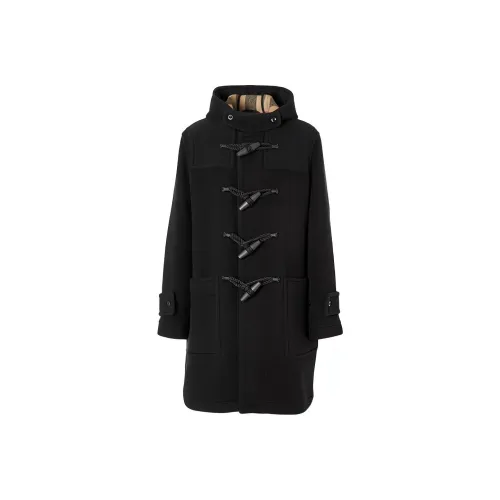 Burberry Черное Мужское Пальто