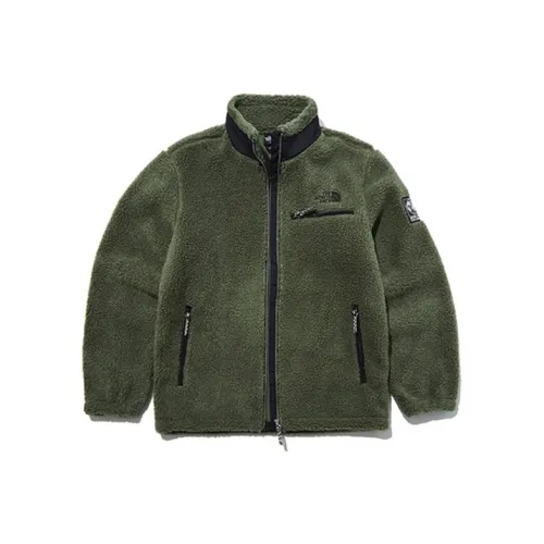 The North Face Зеленая унисекс бархатная куртка