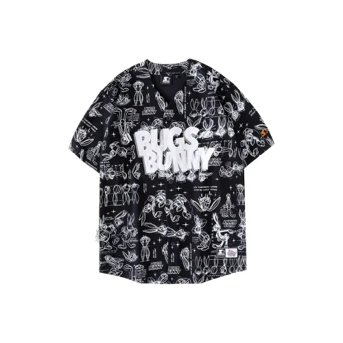 Starter Черный Унисекс Бейсбольная Джерси