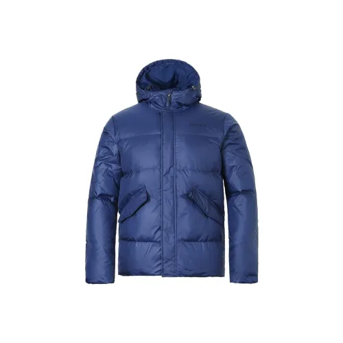 Marmot Arctic Синий Мужской Пух Мужской Пуховик