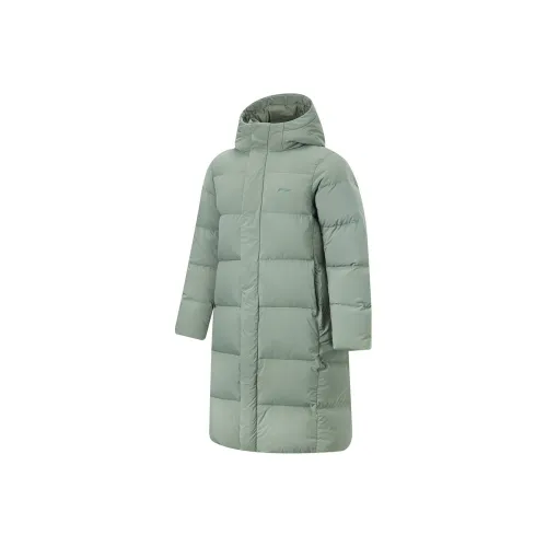 LINING Fitness Series Серый Зеленый Мужской Пух Мужской