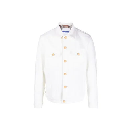 JACOB COHEN Белый Мужской Куртки