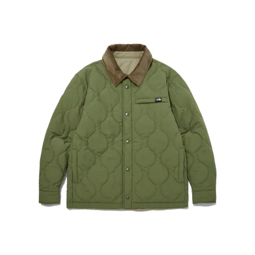 The North Face Пуховик Унисекс Оливково-зеленый