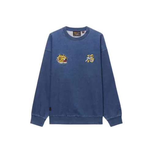 Alpha Industries Толстовка Мужская BLL Синий